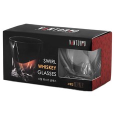 VINTORIO 旋轉威士忌杯, 2個
