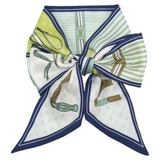 LouisQuatorze Lettre Bandeau 窄版絲巾 2DSM603GR