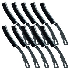 리빙메이커 홈 초슬림 빳빳한 다용도 틈새 청소솔, 혼합색상, 10개