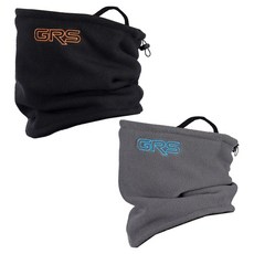 GROOVSTAR GRS Nico 刷毛冬季運動圍脖 2件組, 黑色, 灰色