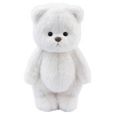 Teddy TaleS Rena熊長毛娃娃 M, 1個, 30cm, 白色