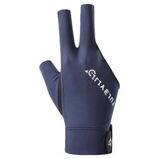 KOVIRA 簡易撞球手套 右手配戴, 海軍藍, 1個