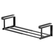 Kusso 可調節長度多用途層架, 黑色, 1個