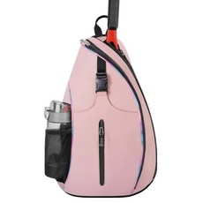 機能性輕巧單肩網球包, 粉紅色, 1個