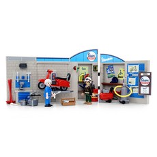 Playmobil 摩比人 Vespa 車庫 60年代復古風格 71620, 1個