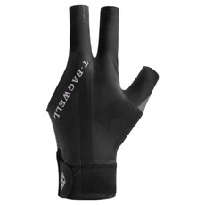 All Trend 防滑撞球手套 左手配戴, 1個, 深灰色