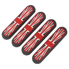 Ez2mk 인테리어 디자인 문콕방지 도어가드 MS-1450 4p, 레드블랙, 1개