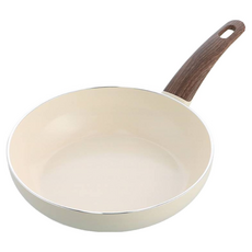 GREEN PAN Wood-Be 電磁爐適用鑽石陶瓷塗層不沾深煎鍋, 24cm, 1個