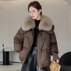 Banya Story 女款 冬季 大翻領 羅紋收口 鋪棉夾克 PP114