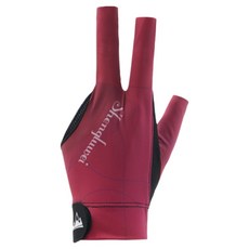 Alltrend 透氣撞球手套 左手配戴, 紅色, 1個