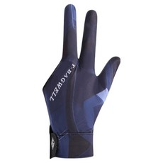 Coresis 頂級撞球手套 C型 左手用, C型-深藍色, 1個
