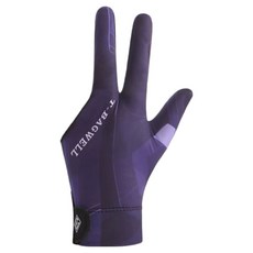 All Trend 防滑撞球手套 左手配戴, 1個, 黑紫色1