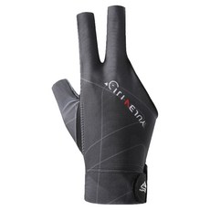 KOVIRA 簡易撞球手套 右手配戴, 深灰色, 1個