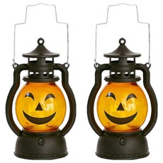 南瓜燈 2個, 黑色 + 黃色
