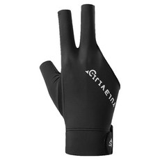 KOVIRA 簡易撞球手套 右手配戴, 黑色, 1個