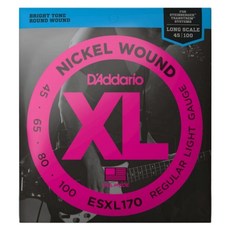 D'Addario 電吉他弦 貝斯 434153, 1個, 單一顏色, ESXL170