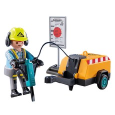Playmobil 摩比人 建築工人 71752, 1個