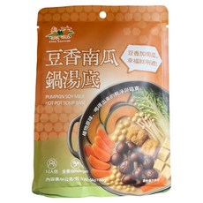 自然緣素 豆香南瓜鍋湯底, 1個, 66g