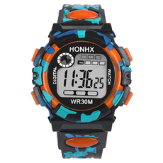 Soyo商會 軍事風電子運動手錶 40g, 橘色, 1個