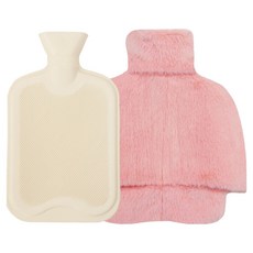 Taegis矽膠保溫水袋+腳專用套組 粉色, 1套