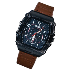 逍遙商會 高級款 佩戴舒適 運動手錶 62g, 1個, 棕色