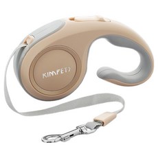 寵物可調式外出牽繩, 1個, 香檳金色