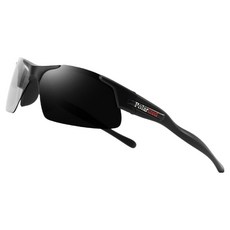 American Road 男款半框運動太陽眼鏡 HR2481, 1個, 透明灰色(變色鏡片)