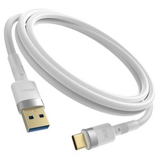 아트뮤 플렉스 USB 3.2 gen1 C타입 고속충전 케이블, 200cm, 화이트, 1개 200cm, 화이트, 1개