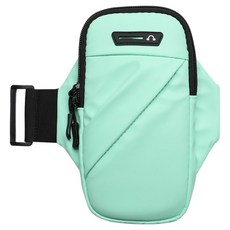 運動跑步手機臂帶 附耳機孔 BRP1465, 薄荷綠, 1個