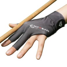 KOVIRA 簡便撞球手套 左手用, 1個, 深灰色