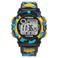 Soyo商會 軍事風電子運動手錶 40g, 黃色, 1個