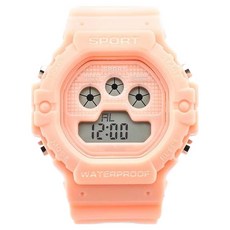 Soyo Sanghoe 舒適穿戴電子運動手錶, 1個, 橘色