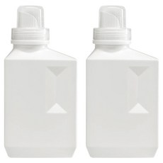 빅벅 세제 리필 플라스틱 소분용기 1000ml, 2개