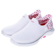 SKECHERS 女款 瞬穿舒適科技GO WALK 7-JAMES GOLDCROWN D楦機能健走鞋 125239WPK