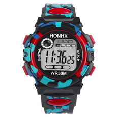 Soyo商會 軍事風電子運動手錶 40g, 紅色, 1個