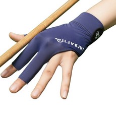 KOVIRA 簡便撞球手套 左手用, 1個, 海軍藍