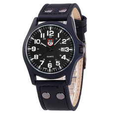 經典運動手腕錶 45g, 1個, 全黑