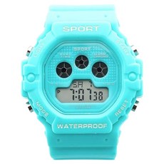 Soyo Sanghoe 舒適穿戴電子運動手錶, 1個, 天藍色