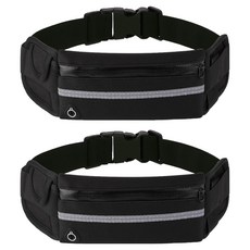 女神戶外必備 運動跑步自行車防水包, 2個, A 黑色