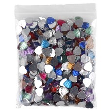 Uniart 大容量方形水鑽8號, 1個, 混合顏色