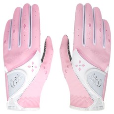 PGM Golf 女款 PU皮高爾夫手套 PG008, 粉色, 1套