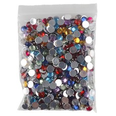 Uniart 大容量方形水鑽4號, 1個, 混合顏色