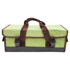 DIBOTE 迪伯特 露營工具箱 營釘箱 W3012-4, 1個, 抹茶綠