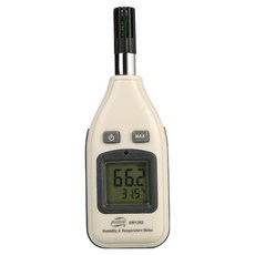 BENETECH 標智 數字式溫濕度計 GM1362, 1個, 白色