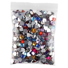 Uniart 大容量方形水鑽 1號, 1個, 混合顏色