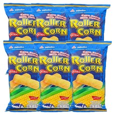 ROllER CORN 特濃牛奶味, 65g, 6個