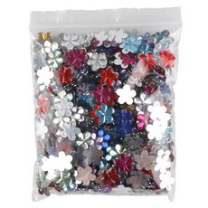 Uniart 大容量方塊水鑽 15號, 1個, 混和顏色