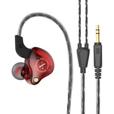 有線入耳式耳機 3.5mm, 紅色, X2