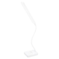 블링라이트 KDT LED 구스 USB 충전형 무선 스탠드 1901, 화이트