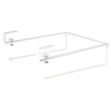 HEIAN SHINDO 平安伸銅 免鑽櫥櫃砧板架 SPH-1, 1個, 白色